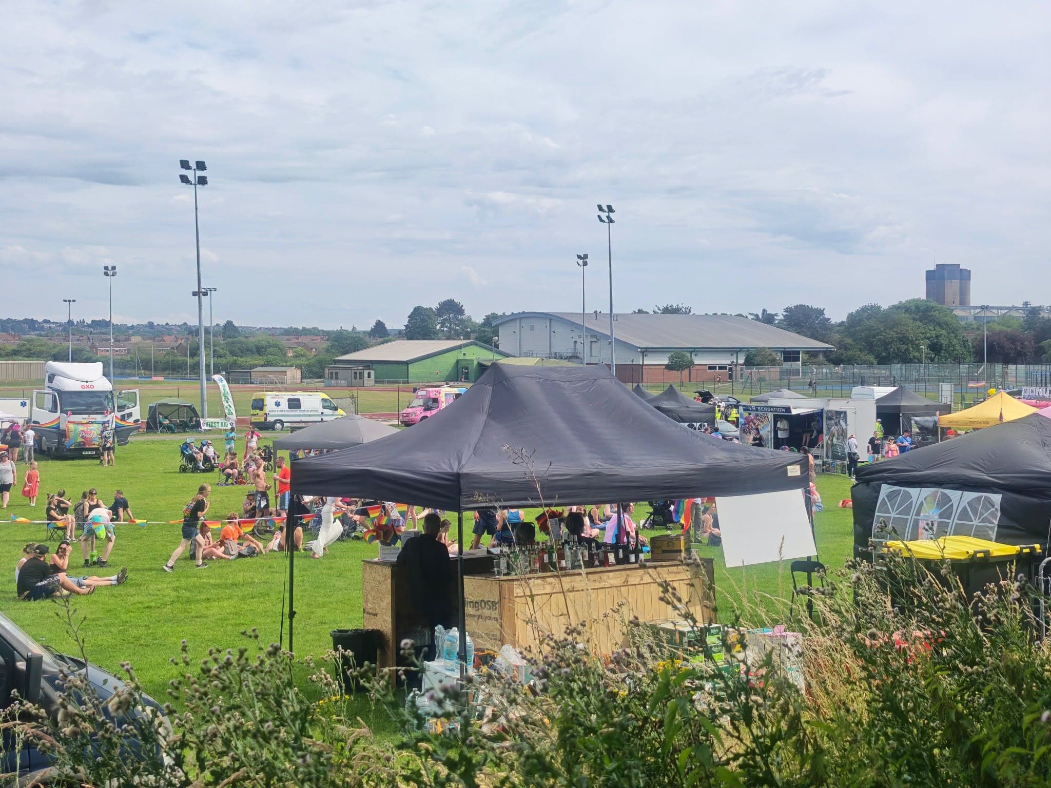The Burton Pride community celebrating love and inclusion
