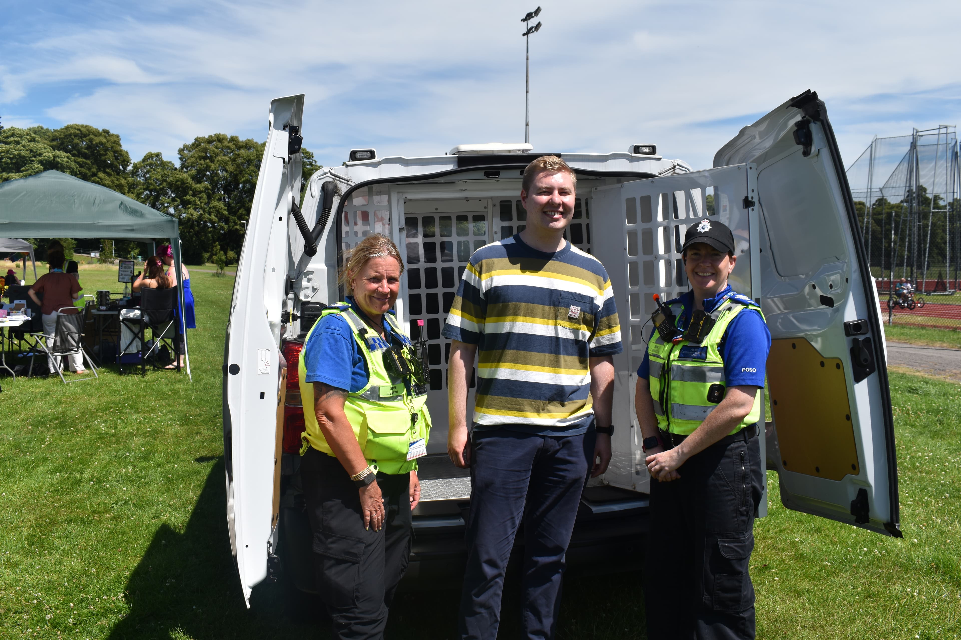 Colourful stalls at Burton Pride 2026